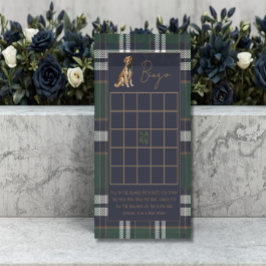 Double sided baby shower games Chic Dog Theme