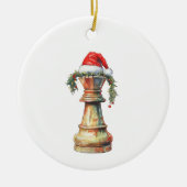 Double-Sided Christmas Chess Ornament King  Knight セラミックオーナメント (正面)
