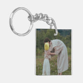 Double Sided Custom Family Photo キーホルダー (正面左)