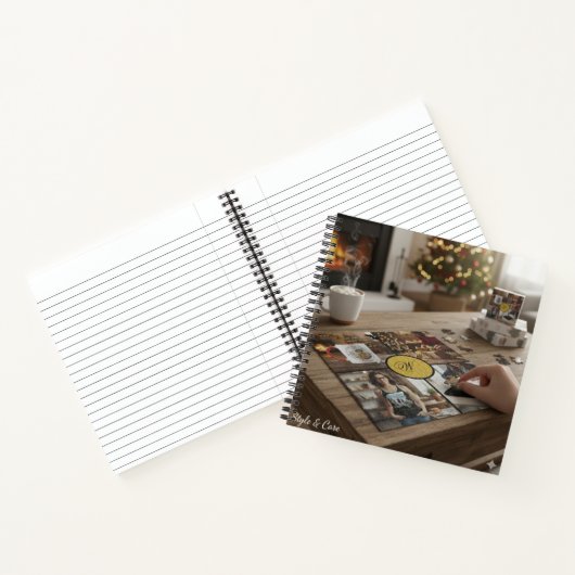 Double-Sided Custom Image Personalized ノートブック (内部)