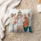 Double Sided Family Photo クッション (ブランケット)