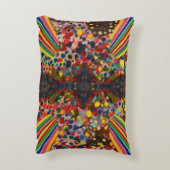 Double-Sided Kaleidoscope Tote – One-of-a-Kind アクセントクッション (裏面(縦))