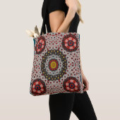 Double-Sided Kaleidoscope Tote – One-of-a-Kind トートバッグ (クローズアップ)