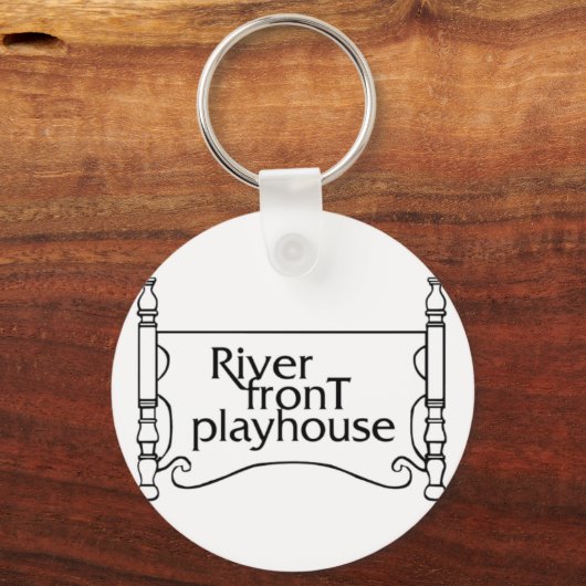 double sided logo key chain キーホルダー (裏面)