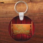 double sided logo key chain キーホルダー (正面)