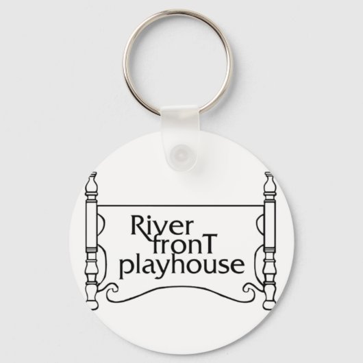 double sided logo key chain キーホルダー (裏面)