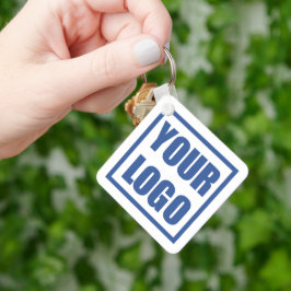 Double Sided Logo Template Metal Keychain キーホルダー