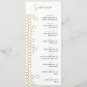 double sided simanim card. 2 diff looks! メニュー (正面)