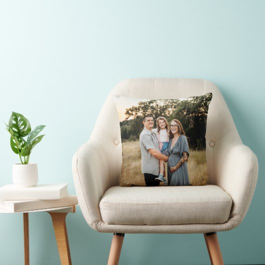 Double Sided Single Photo Personalized Photo クッション (椅子)
