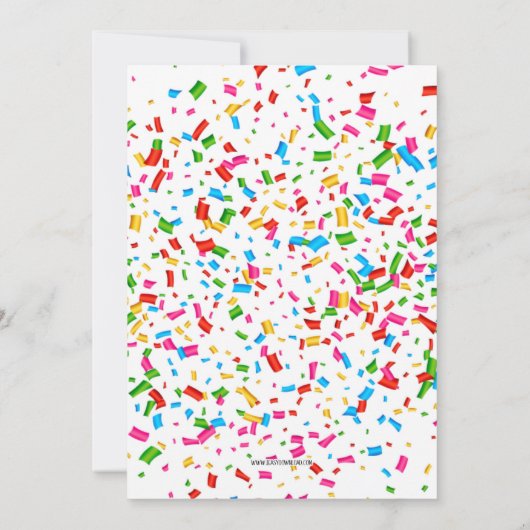 Double Sisters Bdays Celebration Roller Skating  招待状 (裏面)