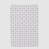 Double Spiral Celtic Pattern ゴルフタオル (正面)