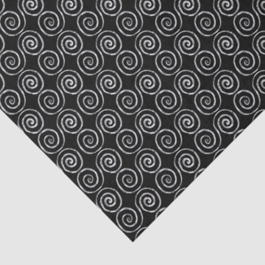 Double Spiral Celtic Pattern 薄葉紙 (詳細)