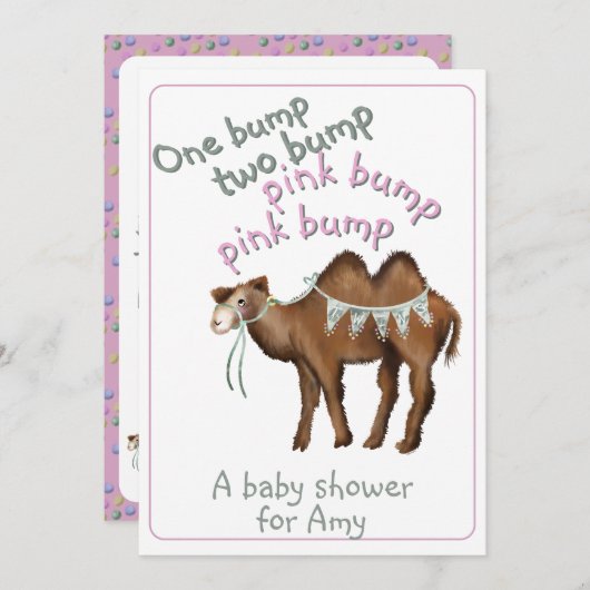 Double the Joy, Double the Love Invitation 招待状 (正面/裏面)