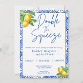 Double The Squeeze Invitation 招待状 (正面)