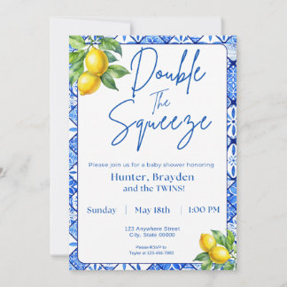 Double The Squeeze Invitation 招待状