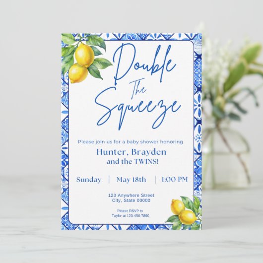 Double The Squeeze Invitation 招待状 (スタンド正面)