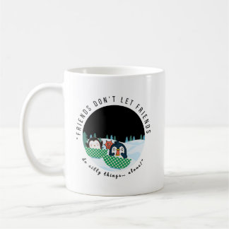 “Double the trouble, twice the fun.” コーヒーマグカップ