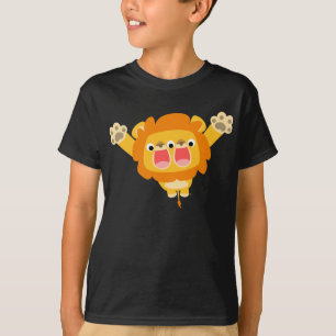 Double Trouble cute cartoon lion children t-shirt Tシャツ