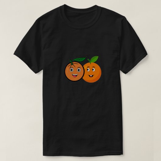 Double Trouble Oranges Tシャツ (デザイン正面)