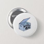 Double Wall 4 Eva archival acid free box 缶バッジ (正面&裏面)