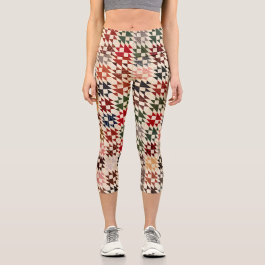 Double X quilt カプリレギンス (正面)