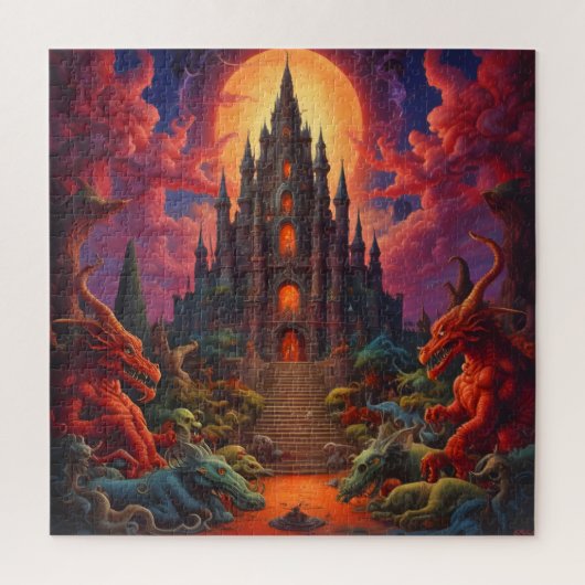 Double Your Dragon Fantasy Final ジグソーパズル (縦)