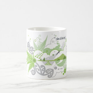 Doubledot媒体のキーウィのコーヒー・マグ コーヒーマグカップ