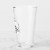 DoubleGの醸造白い猫のパイントガラス! タンブラーグラス (左)