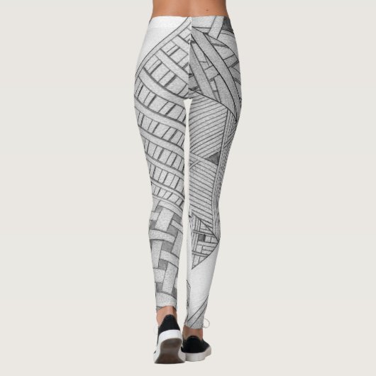 Doubleheadのヨガのズボン、#1 レギンス (裏面)