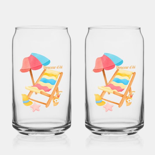 Douceur d'été ガラス缶 (裏面)