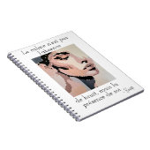 Douceur sereine en harmonie pixelisée ノートブック (右側)