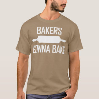 Dough Kneading Roller Pin Baking Lovers Bakers Gon Tシャツ