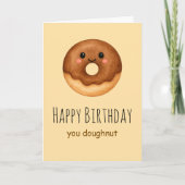 Doughnut Folded Birthday Card  カード (正面)