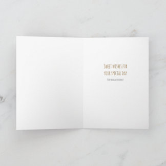 Doughnut Folded Birthday Card  カード