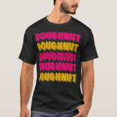 Doughnuts ecavator boy dinosaur tシャツ (正面)