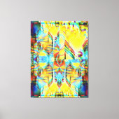 Doughnuts Full of Demons キャンバスプリント (正面)