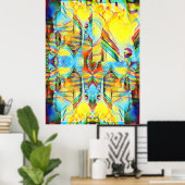 Doughnuts Full of Demons ポスター (ホームオフィス)