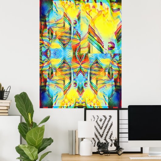 Doughnuts Full of Demons ポスター (ホームオフィス)