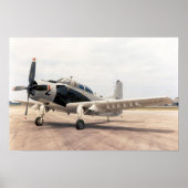 Douglas A-1E Skyraider Poster ポスター (正面)
