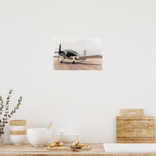 Douglas A-1E Skyraider Poster ポスター (キッチン)