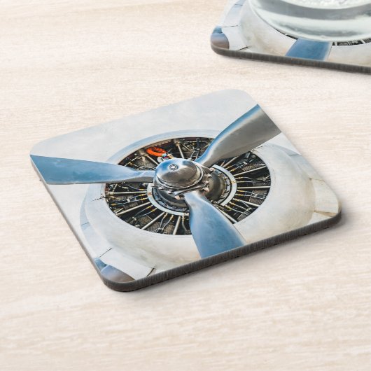 Douglas DC-3 Aircraft. Propeller コースター (左側)