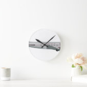 Douglas DC-3 Johnsonサービ飛んでいるス ラウンド壁時計 (ホーム)