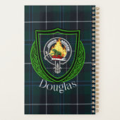 Douglas Scottish Clan Tartan & Crest プランナー手帳 (裏面)