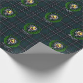 Douglas Scottish Clan Tartan & Crest ラッピングペーパー (角)
