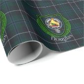 Douglas Scottish Clan Tartan & Crest ラッピングペーパー (ロールコーナー)
