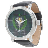 Douglas Scottish Clan Tartan & Crest 腕時計 (アングル)