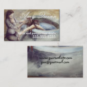 Doulaか助産婦の名刺 名刺 (正面/裏面)