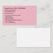 Doulaの助産婦サービス 名刺 (正面/裏面)