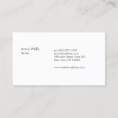 Doula助産師助産師コーチ – 母と子 名刺 (裏面)