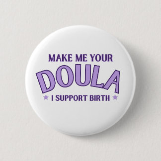 Doula、助産師、サポート誕生、誕生ワーカーボタン 缶バッジ